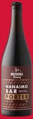 LCBO Muskoka brewery nanaimo bar porter offer