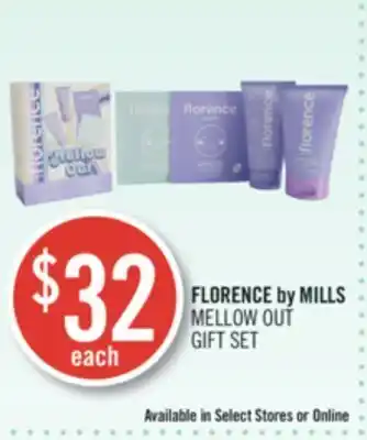 Shoppers Drug Mart Florence by mills mellow out gift set offer