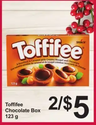 Pharmasave Toffifee chocolate box offer