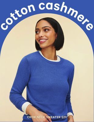 Joe Fresh Crew neck sweater offer