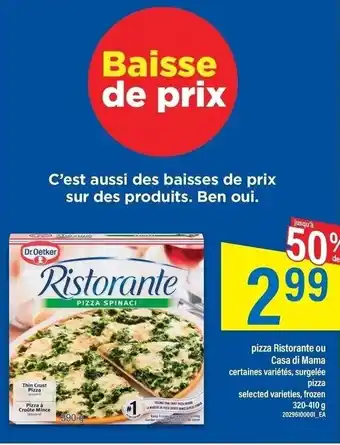 Maxi Casa di Mama Pizza 320-410 g offer