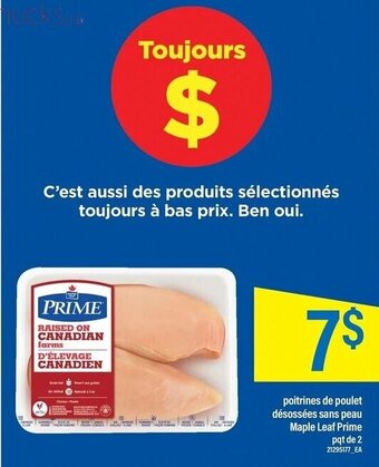 Maxi Maple Leaf Prime offer