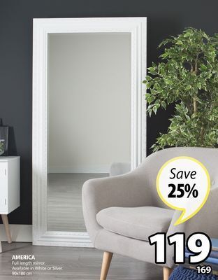 JYSK America full length mirror offer