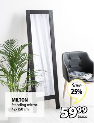 JYSK Milton standing mirror offer