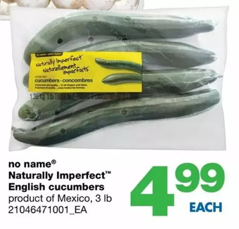 Wholesale Club No name naturally imperfect english cucumbers offer