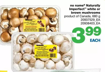 Wholesale Club No name naturally imperfect white or brown mushrooms offer
