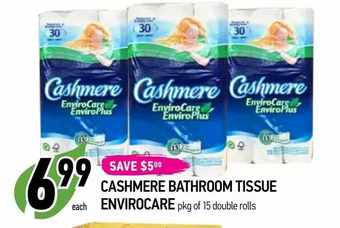 Coppa's Fresh Market Cashmere bathroom tissue envirocare offer