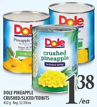 Al Premium Food Mart Dole pineapple crushed/sliced/tidbits offer