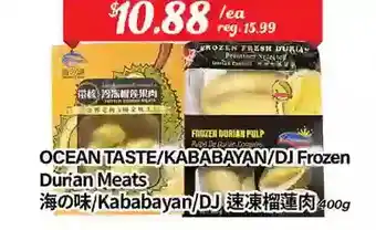 Btrust Supermarket Ocean taste/kababayan/dj frozen durian meats offer