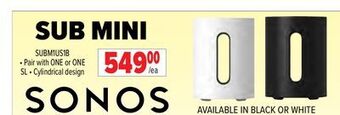 2001 Audio Video Sub mini offer