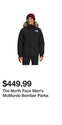 Sport Chek The north face men's mcmurdo bomber parka offer