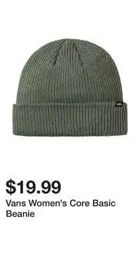 Sport Chek Vans women's core basic beanie offer