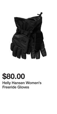 Sport Chek Helly hansen women's freeride gloves offer