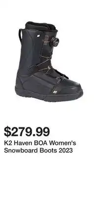 Sport Chek K2 haven boa women's snowboard boots 2023 offer