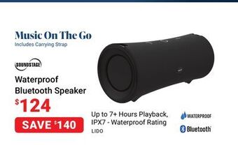 Visions Electronics Soundstage waterproof bluetooth speaker offer