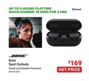 Visions Electronics Bose sport earbuds offer