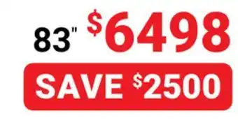 Visions Electronics Lg c2 83" 4k uhd oled evo smart tv offer