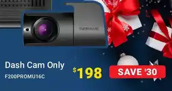 Visions Electronics Dash cam only offer