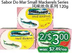 Ample Food Market Sabor do mar small mackerels series offer