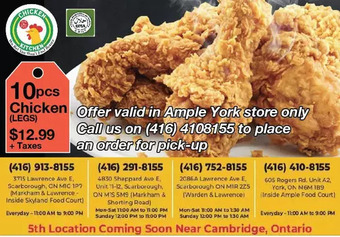 Ample Food Market Chicken offer