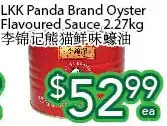 Ample Food Market Lkk panda brand oyster flavoured sauce offer
