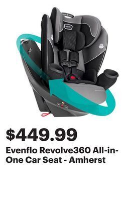 Best Buy Evenflo revolve360 all-in-one car seat - amherst offer