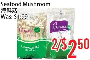 Bestco Food Mart Seafood mushroom offer