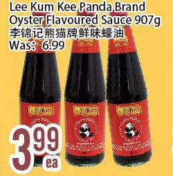 Bestco Food Mart Lee kum kee panda brand oyster flavoured sauce offer