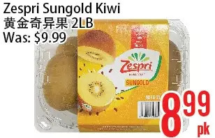 Bestco Food Mart Zespri sungold kiwi offer