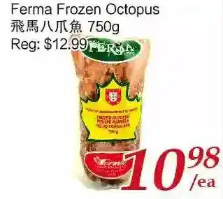 Tone Tai Supermarket Ferma frozen octopus offer