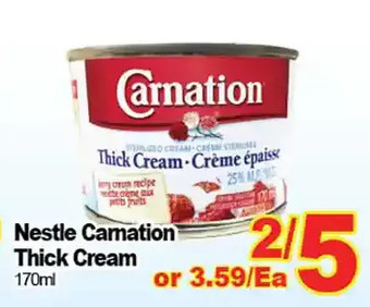 T&T Supermarket Nestle carnation thick cream offer