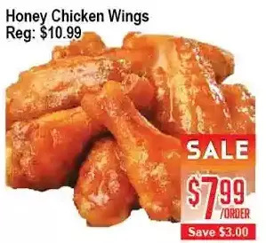 Skyland Foodmart Honey chicken wings offer