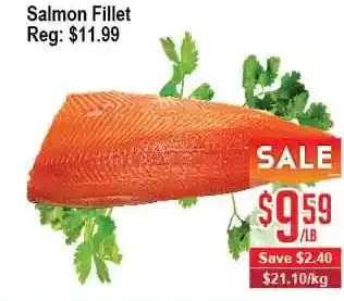 Skyland Foodmart Salmon fillet offer