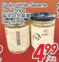 Foody World Foojoy white sesame paste offer