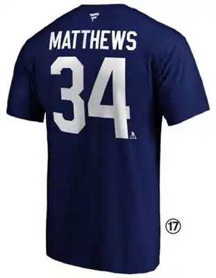Fanatics toronto maple leafs matthews stacked player t-shirt