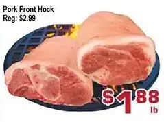 Top Food Supermarket Pork front hock offer