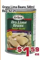 Grace lima beans