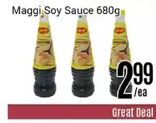 Nations Fresh Foods Maggi soy sauce offer