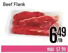 Nations Fresh Foods Beef flank offer