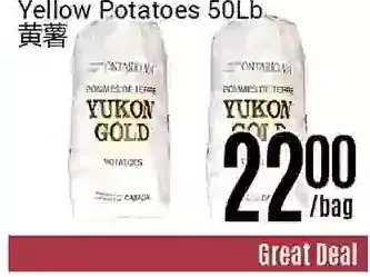 Nations Fresh Foods Yellow potatoes offer