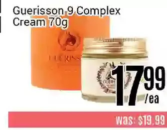 Nations Fresh Foods Guerisson 9 complex cream offer