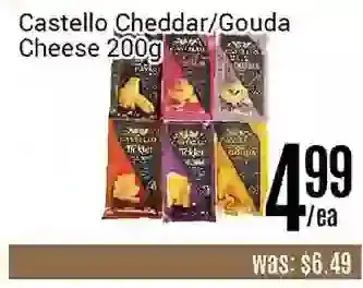 Nations Fresh Foods Castello cheddar/gadoua cheese offer