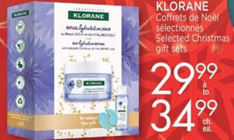 Jean Coutu Klorane Christmas Gift Sets offer