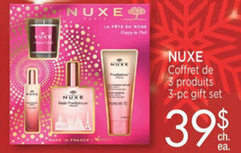 Jean Coutu Nuxe Coffret de 3-pc Gift Set offer