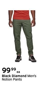 Atmosphere Black diamond men's notion pants offer