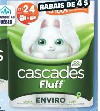 Jean Coutu Cascades Fluff Bathroom Tissue Rolls offer