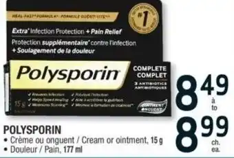 Jean Coutu Polysporin Cream Ointment 15 g offer