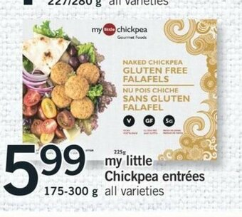 Fortinos My Little Chickpea Entrées offer