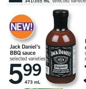 Fortinos Jack Daniel's BBQ Sauce offer