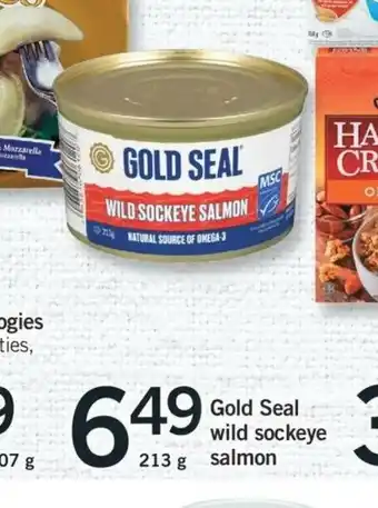 Fortinos Gold Seal Wild Sockeye Salmon offer